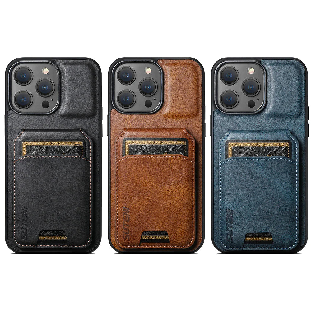 CardGuard Leather Phone Case Funda de cuero para teléfono CardGuard