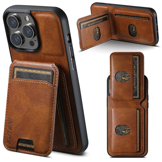 CardGuard Leather Phone Case                            Funda de cuero para teléfono CardGuard
